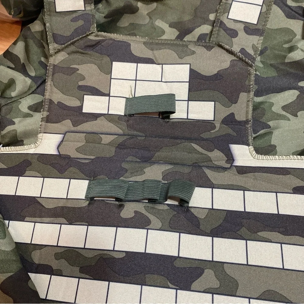 Soldier Kids Costume NEW Small Green Helmet Walkie Talkie Flashlight Halloween